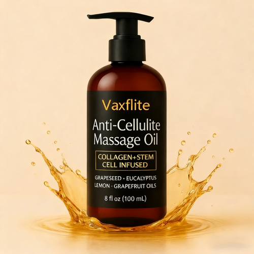 🏅 Clinically Tested &amp; Dermatologist-Recommended  Vaxflite™ Anti-Cellulite Massage Oil