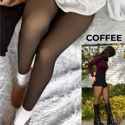 💎🌷The Original Fleece Tights – Warmth Meets Elegance Without the Bulk