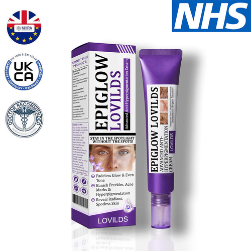 𝐋𝐎𝐕𝐈𝐋𝐃𝐒™ 𝐄𝐏𝐈𝐆𝐋𝐎𝐖 𝐀𝐝𝐯𝐚𝐧𝐜𝐞𝐝 𝐂𝐫𝐞𝐚𝐦 – Clinically designed to correct skin pigmentation