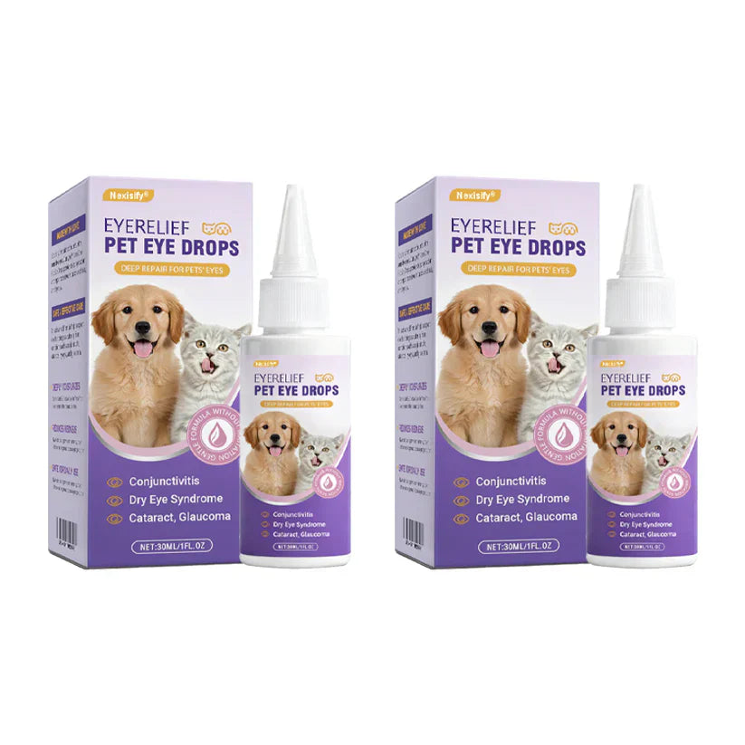 👩‍⚕️ Nexisify® EyeRelief Pet Drops — FDA Approved | Safe, Gentle & Effective for Redness, Dryness & Irritation 🐕🐾