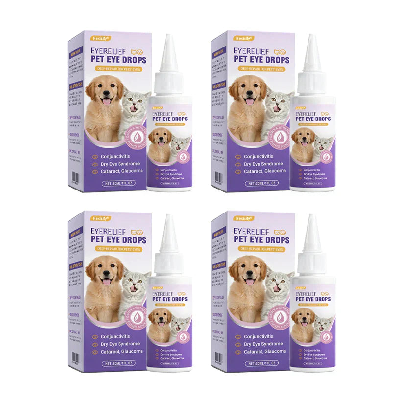👩‍⚕️ Nexisify® EyeRelief Pet Drops — FDA Approved | Safe, Gentle & Effective for Redness, Dryness & Irritation 🐕🐾