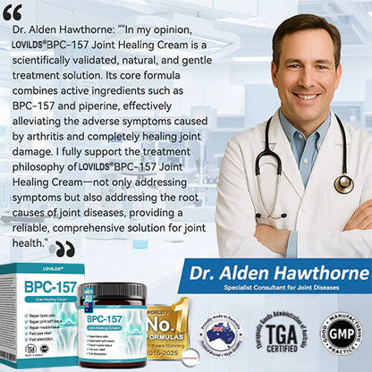 LOVILDS® BPC-157 Healing Cream 🌿 | Natural Relief for Joint Pain, Arthritis & Inflammation