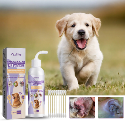 🐾Stop Ear Odor & Itching Fast — The Vet-Trusted Natural Solution for Pets