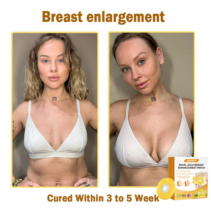 QIAWI® Royal Jelly Breast Enhancement Patch 💕 Safe for use during breastfeeding (For concerns such as underdeveloped breasts, sagging, flatness, skin creases, and darkened nipples)