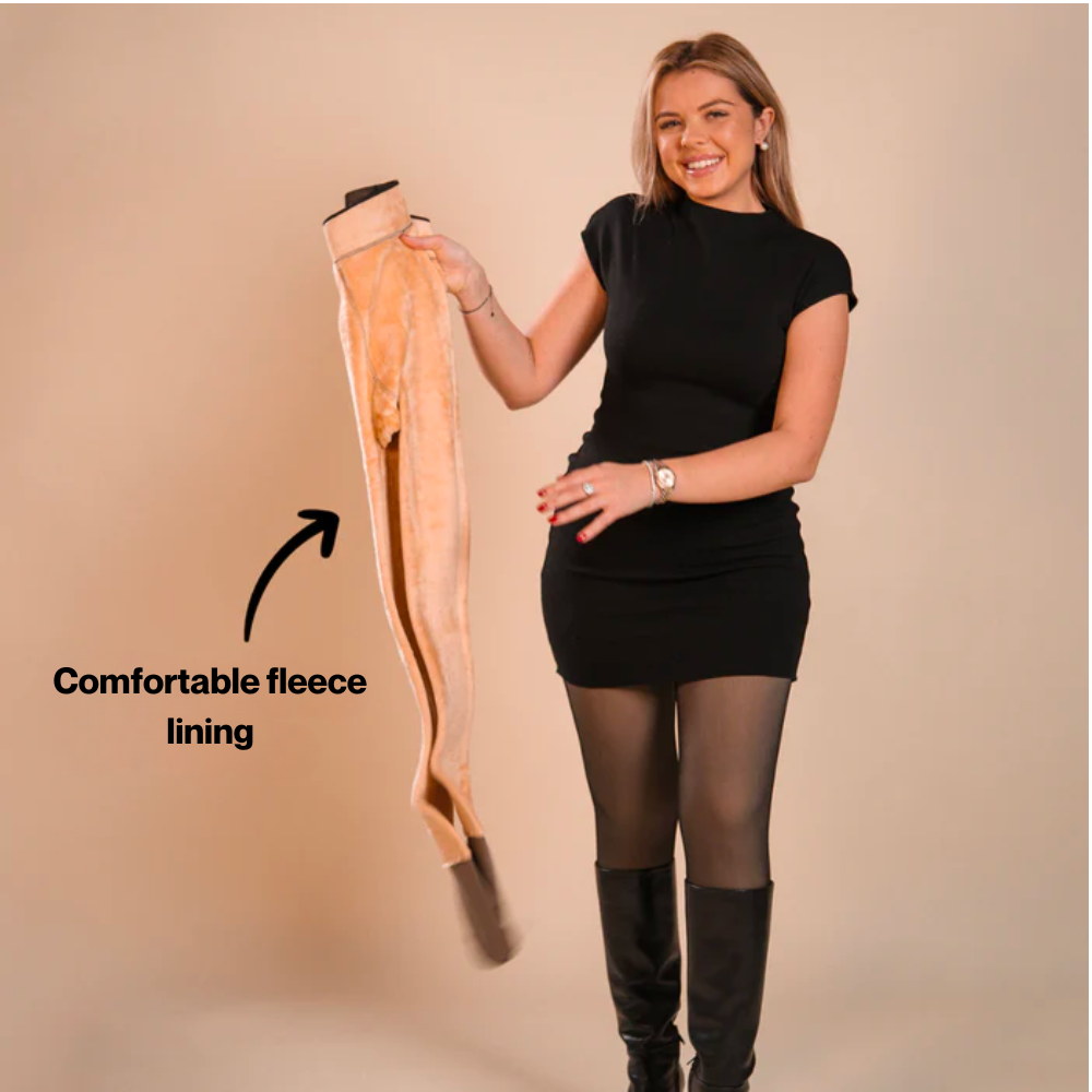 💎🌷The Original Fleece Tights – Warmth Meets Elegance Without the Bulk