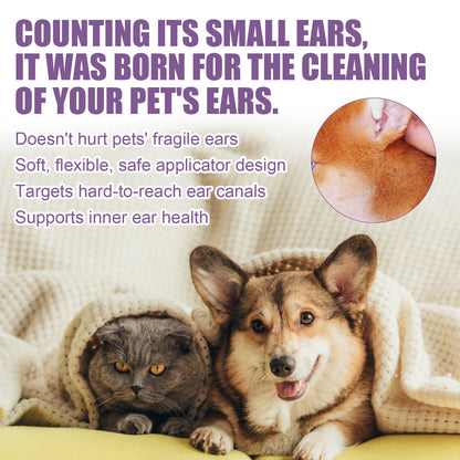 🐾Stop Ear Odor & Itching Fast — The Vet-Trusted Natural Solution for Pets
