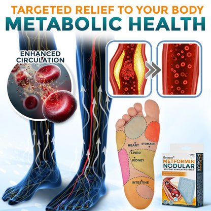 🧬 flysmus® Metformin Nodular Acupoint Stimulating Patch 🧑‍⚕️ Treats Diabesity, Obesity, High Blood Sugar Level