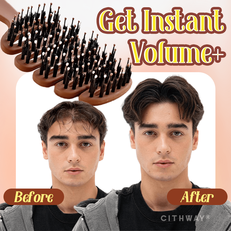 QIAWI® Volume+ Bristle Hair Brush
